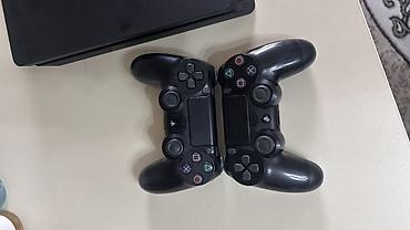 playstatio: 🎮 PS4 SLIM 1TB — 20-YƏ YAXIN OYUN + 2 ORIGINAL PULT 🔥 Satılır PS4 — 2