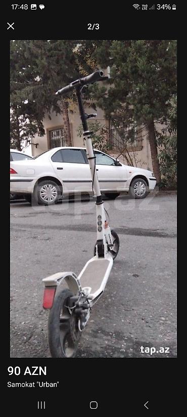 scooter icaresi: Samokat urban 2-3ay istifadə edilib sonra 2-3il istifadə olunmayıb — 2