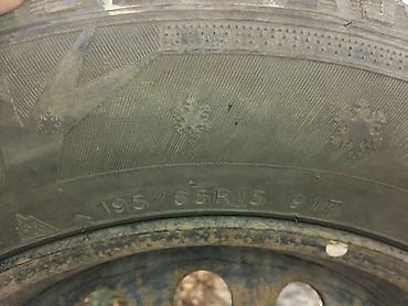 185 65: ?195 зима б/у 4 шт дискасы менен 10000 сом — 1