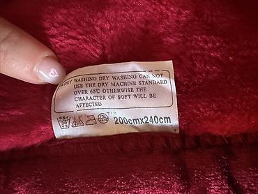 balaxani tekstil: Yeni rəng - Qırmızı Pled, Ünvandan götürmə, Ödənişli çatdırılma, Rayonlara çatdırılma — 3