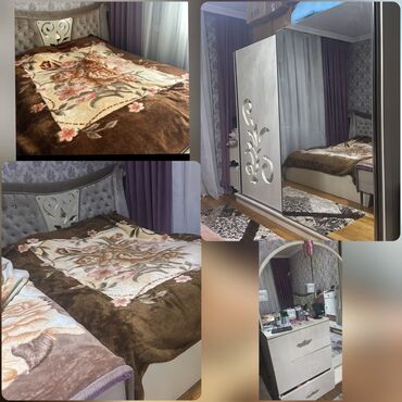Rəflər: *YATAQ mebeli 400₼ TƏCİLİ SATILIR*‼️ Yaxşı vəziyytdə Ünvan:-məhəmmədli
