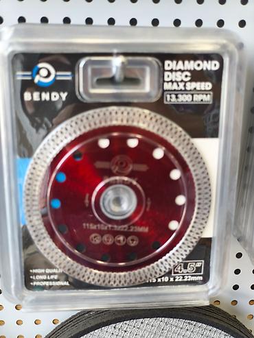 Отрезные диски: BENDY Diamond Disc – keramika, qranit, mərmər və digər sərt — 1