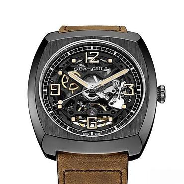 Ručni satovi: AKCIJA - Sea-Gull 849.27.6094HK - 44mm - Skeleton( SeaGull ) Potpuno — 6