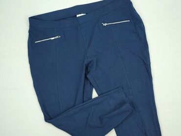 dżinsy push up z wysoką talią: Yessica, Material trousers for women, size 5XL