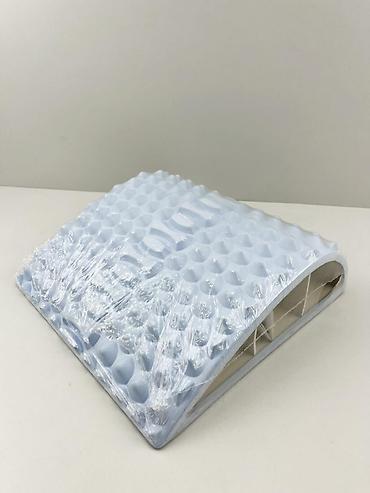 Бытовая техника: №: 7045 Məhsulun adı: Bel üçün masajor-körpü, mavi, plastik Brend: No — 2