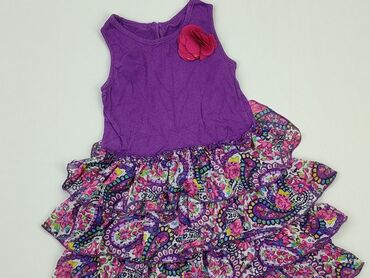 sukienki fioletowe: Sukienka, 3-4 lat, 98-104 cm, stan - Dobry