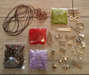 Other Jewelleries: Repromaterijal za izradu nakita Paket drvenih kuglica 3 paketa