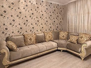 Divanlar: Künc divan, İşlənmiş, Açılan, Bazalı, Parça, Çatdırılma yoxdur — 1