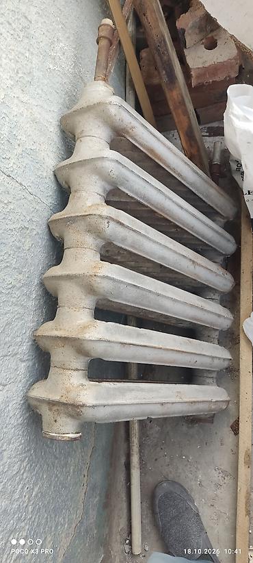 İşlənmiş Seksiyalı Radiator Çuqun, Zəmanətsiz, Kredit yoxdur