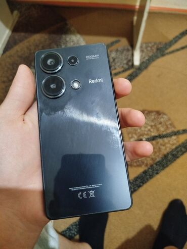 поко f6: Redmi, Redmi Note 13 Pro, Б/у, 256 ГБ, цвет - Черный, 2 SIM
