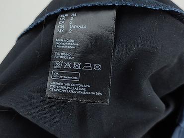 spodnie pull: H&M, Spodnie materiałowe damskie, rozmiar XS — 5