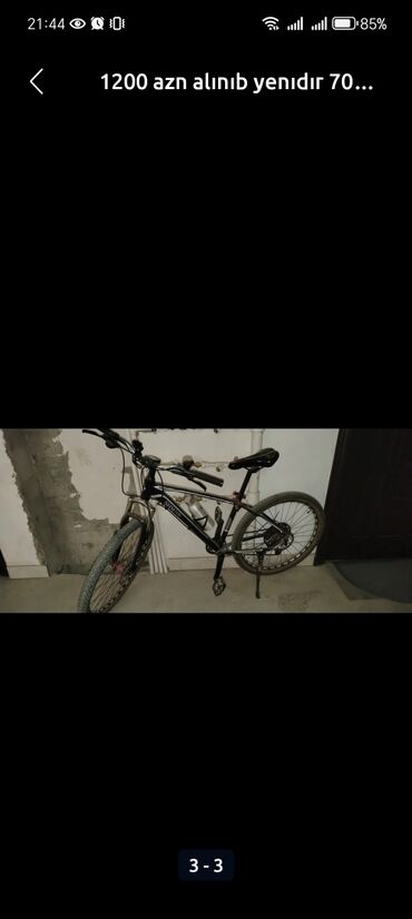 познание мира 8 класс: Dağ/şosse tərzində çoxfunksiyalı velosiped - Rəng: qara - Güclü