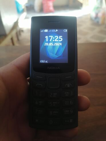 nokia 3350: Nokia 105 4G, rəng - Qara, Düyməli