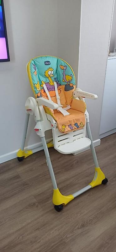 Uşaq dünyası: Chicco yemek stolu 50 azn tecili satilir prablemi yoxdu tam iwlek — 1