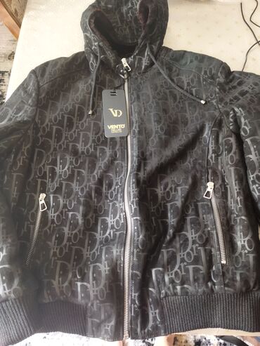 Куртки: Куртка 9XL (EU 58), цвет - Черный