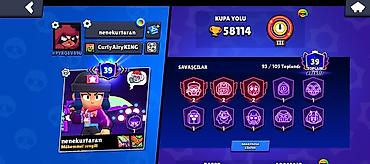 pearl: Brawl Stars hesabı – zəngin kolleksiya və kosmetiklər Xüsusiyyətlər — 6