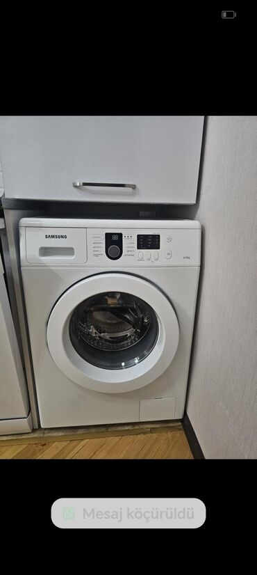 Zərərvericilərə qarşı mübarizə aparatları: Paltaryuyan maşın Samsung, 6 kq, İşlənmiş, Avtomat, Kredit yoxdur, Ünvandan götürmə