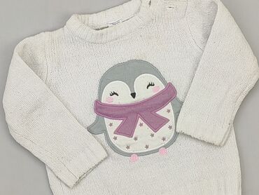 półbuty maciejka białe: Sweater, C&A, 6-9 months, condition - Fair