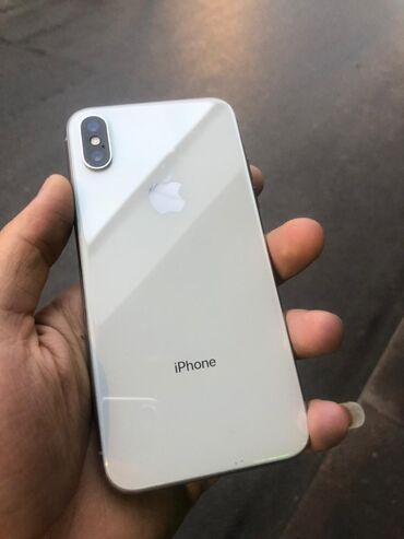 Apple iPhone: IPhone X, 64 GB, White Titanium