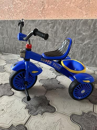 trike: Детский трёхколёсный велосипед SUPER TRIKE - Цвет: синий с жёлтыми — 2