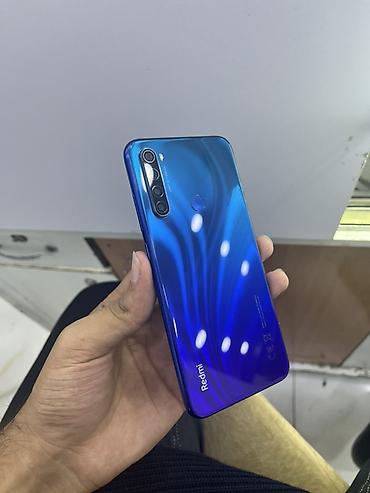hp intel core i5: Redmi Note 8, 64 GB, rəng - Mavi, Barmaq izi — 1