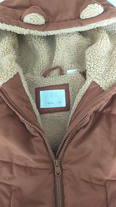 хаки куртка: Продаю зимнюю куртку Zara на 3-4 года оригинал — 2