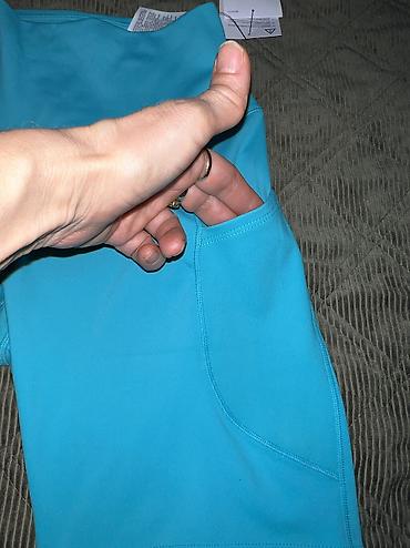 Helanke, biciklistički šortsevi: NIKE One High-Waisted 8'' Biker Shorts vel. M NOVO FZ — 7