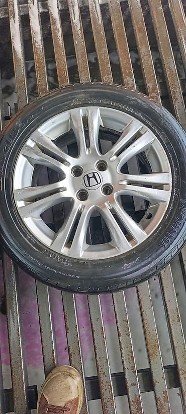 4x114 3: Литые Диски R 16 Honda, Комплект, отверстий - 4, Б/у — 1