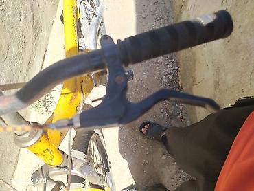 velisoped: Şəhər tipli velosiped – sarı rəngli “CLASSIC BIKE” gövdə - Çərçivə — 2