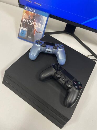 PS4 (Sony PlayStation 4): Sony PlayStation 4 Pro 1tb Состояние 10из10 не вскрытый все пломбы на