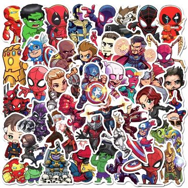 Другие предметы коллекционирования: StickersKg представляет вам стикер пак: " Disney & Marvel Heroes