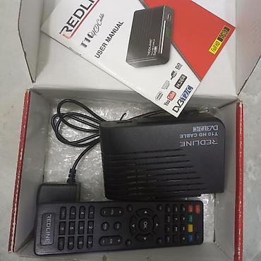 resiver: REDLINE T10 HD Cable DVB-T2/C rəqəmsal TV qəbuledicisi - Full HD — 2