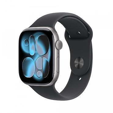 Apple Watch Series 11 42мм Aluminum Case with Sport Band M/L, серый