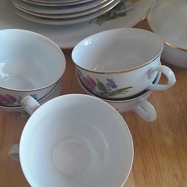 cay: Çay dəsti, Farfor, 1 nəfərlik — 10
