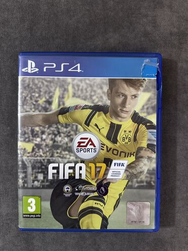 купить диски на пс 4: Ps 4 üçün Fifa 17 diski, az istifadə olunub, tam işlək