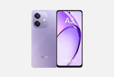 телефон fly ezzy 5: Oppo A3x, 256 ГБ, цвет - Фиолетовый, Гарантия, Отпечаток пальца, Две SIM карты