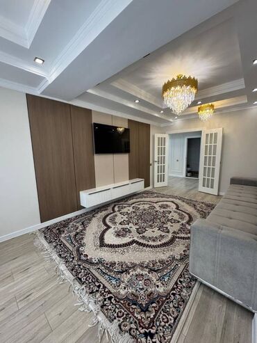 сколько стоит трехкомнатная квартира в бишкеке: 3 комнаты, 106 м², Элитка, 9 этаж, Дизайнерский ремонт