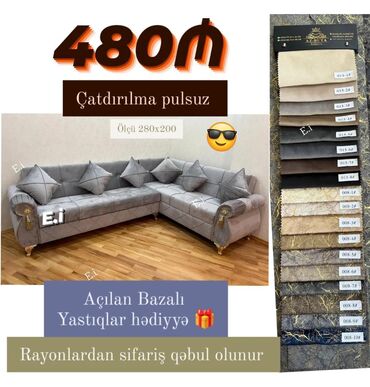 künc divanlar işlənmiş: Künc divan, Yeni