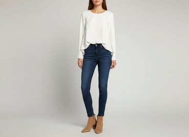 modne bluzki plus size: AGGI, Жіноча блуза, розмір S