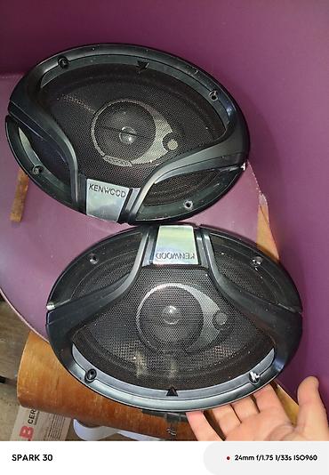 Аксессуары и тюнинг: Коаксиальные автомобильные акустические системы Kenwood, овальный — 2