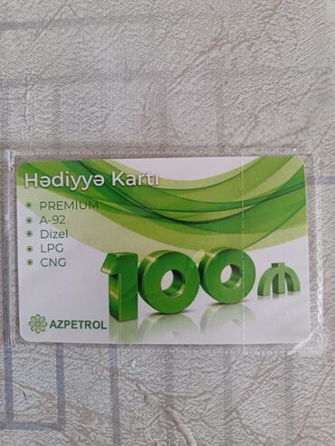 Su nəqliyyatı: Azpetrol bezin kartı Premium A-92 LPG CNG 100 manat bonus var 80