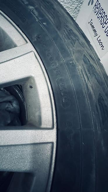114 3 5: Комплект зимних шин на дисках Lexus. - Размер шин: 235/60 R18 - Тип — 3