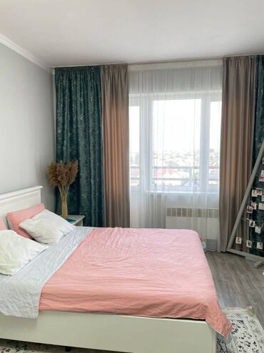 квартиры ошский рынок: 1 комната, 48 м², 106 серия улучшенная, 7 этаж, Евроремонт