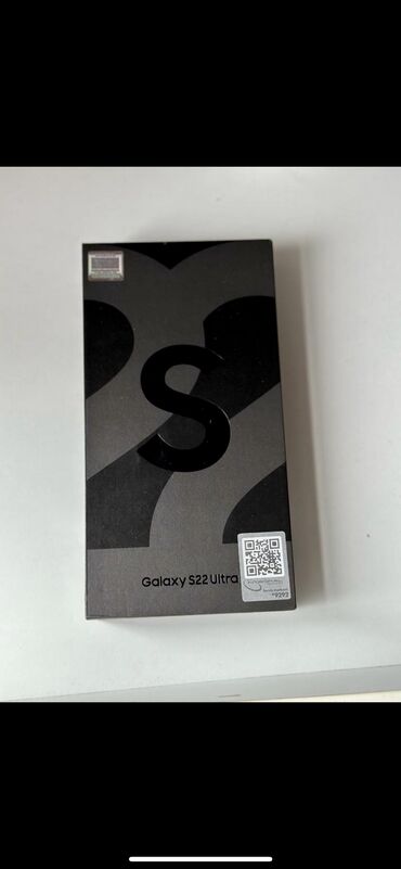 samsung galaxy s22 ultra: Samsung Galaxy S22 Ultra, 256 GB, rəng - Qara, Düyməli, Barmaq izi, Face ID