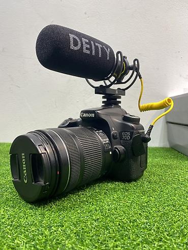 nikon d7200: 📸 CANON EOS 70D — ПОЛНЫЙ КОМПЛЕКТ 🔥 💰 Цена: 49 000 сом Продаю Canon — 8