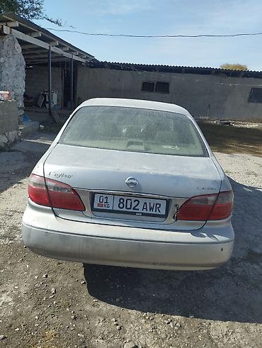 ветровики субару легаси: Заднее сиденье, Велюр, Nissan 2002 г., Б/у, Оригинал, Япония — 3