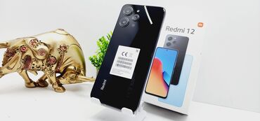 редми 6: Xiaomi, Redmi 12 5G, Колдонулган, 128 ГБ, түсү - Кара, 2 SIM