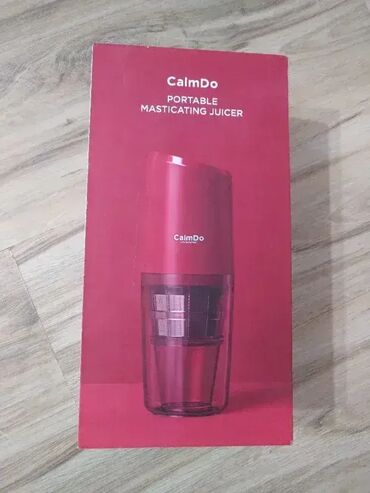 Sokovnici: CalmDo PJ801 Portable Rechargeable Personal Masticating Juicer Red 25 — 5