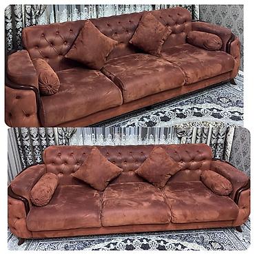 Divan az işlenib 300 ₼ satilir .Olcu 2.40 uzunlugu 80 sm hundurluyu 90