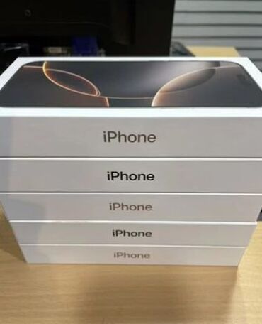 айфон 10 плюс: IPhone 16 Pro Max, Жаңы, 512 ГБ, 100 %